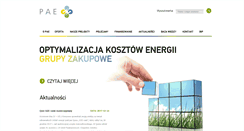 Desktop Screenshot of pae.org.pl